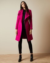 Thumbnail for your product : Ted Baker Shawl Collar Wool Coat