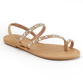 Thumbnail for your product : Candies Candie's® Rhinestone Sandals