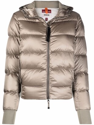 Parajumpers Logo-Patch Padded Down Jacket