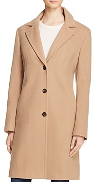 Calvin Klein Single-Breasted Button Front Coat