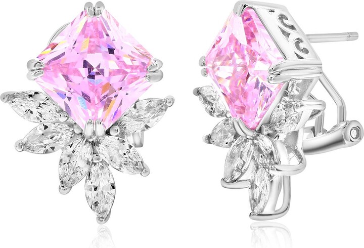 SUZY LEVIAN Gala Firework Cubic Zirconia Stud Earrings