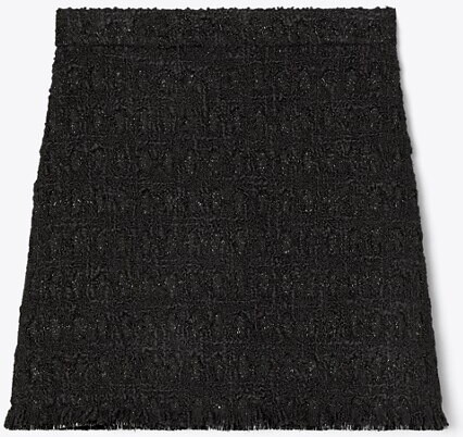 Tinsel Tweed Mini Skirt