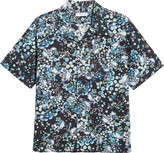 Thumbnail for your product : Givenchy Hawaii Floral Short Sleeve Button-Up Camp Shirt