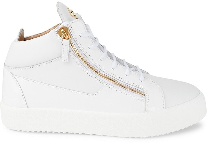white low top giuseppes
