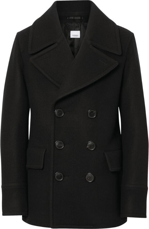 Mens Double Breasted Pea Coat | ShopStyle