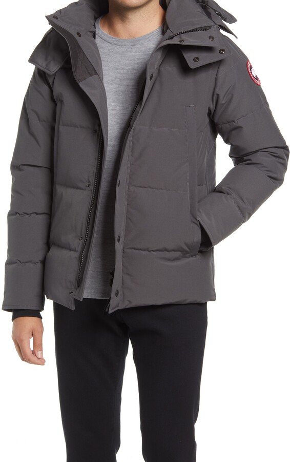 Canada Goose Men's Wyndham Fusion Fit 625 Fill Power Hooded Down Jacket -  ShopStyle