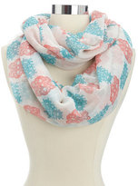 Thumbnail for your product : Charlotte Russe Tribal Print Infinity Scarf