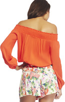 Thumbnail for your product : Arden B Smocked Off-Shoulder Peasant Top