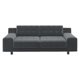 Thumbnail for your product : HENDRICKS velvet 2 seater sofa