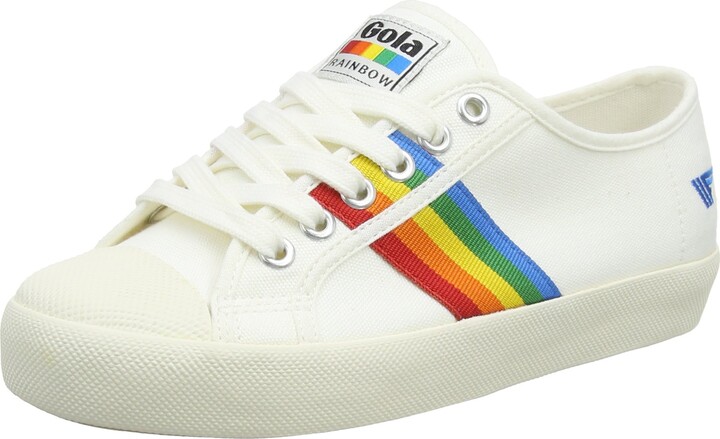 rainbow fashion shoes