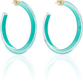 Thumbnail for your product : Alison Lou Medium Jelly Lucite Hoop Earrings