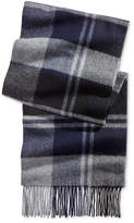 Thumbnail for your product : Club Room Men's Offset Plaid Cashmere Scarf, Created for Macy's