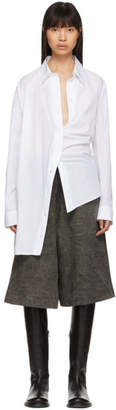 Ann Demeulemeester SSENSE Exclusive White Cotton Shirt