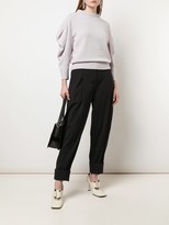 Thumbnail for your product : Proenza Schouler Draped Sleeve Knitted Jumper