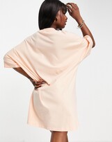 Thumbnail for your product : Puma Essentials logo t-shirt dress in peach