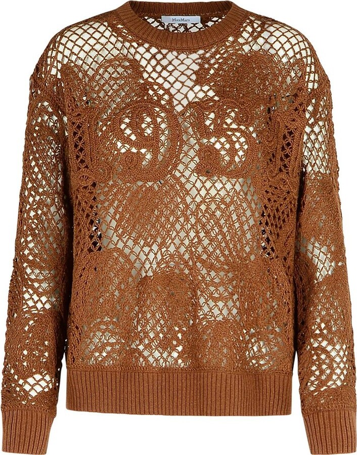 Max Mara Farea Crewneck Knitted Jumper