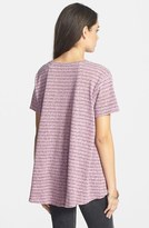 Thumbnail for your product : Chloe K Stripe High/Low Tunic (Juniors)