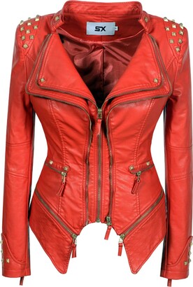 Sexy Leather Jackets Women