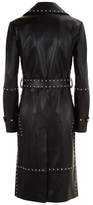 Thumbnail for your product : Helmut Lang Studded Leather Trench Coat