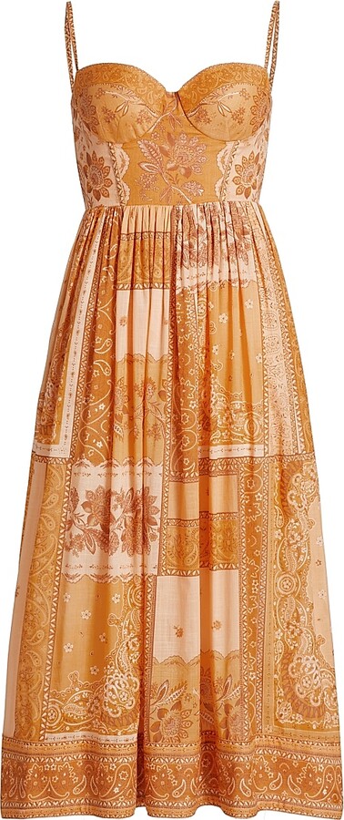 Mustard Fitted Dress ShopStyle UK