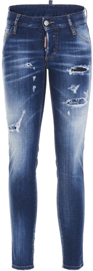 DSQUARED2 'jennifer Crop' Jeans - ShopStyle