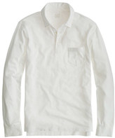 Thumbnail for your product : J.Crew Tall broken-in long-sleeve pocket polo