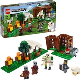 Thumbnail for your product : Lego Minecraft 21159 The Pillager Outpost with Iron Golem Figure