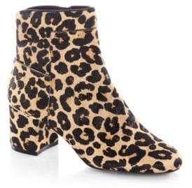 cole haan animal print booties