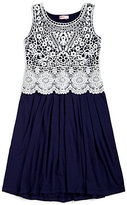 Thumbnail for your product : Design History Girl's Sleeveless Lace-Trimmed Maxi Dress