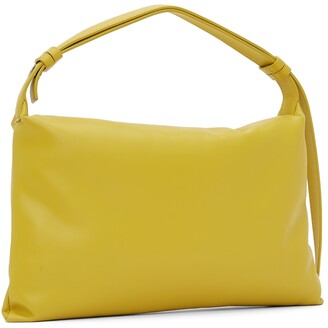 Simon Miller Yellow Vegan Puffin Bag