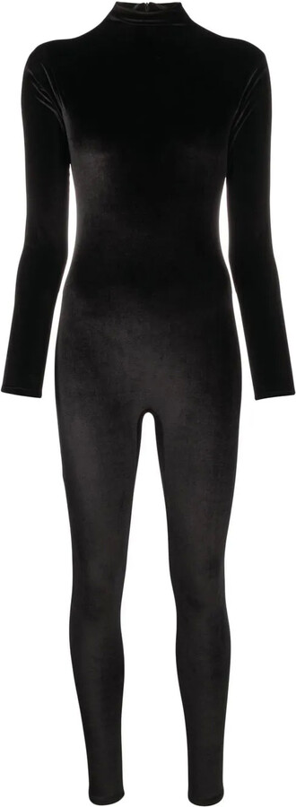 Marine Layer Lia Dot Jumpsuit Róhe Organza-Lace Short-Sleeved