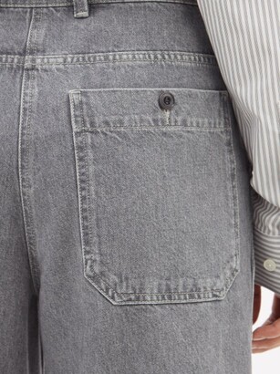 Lemaire High-rise Wide-leg Jeans - Denim