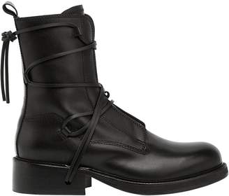 Bikkembergs Squadron Lace-Up Leather Boots