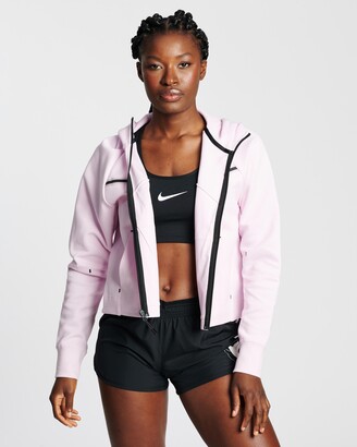 Nike Women's Pink Hoodies - Sportswear Tech Fleece Windrunner Full-Zip  Hoodie - Size XXL at The Iconic - ShopStyle