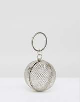 Thumbnail for your product : ASOS DESIGN Cage Sphere Clutch Bag