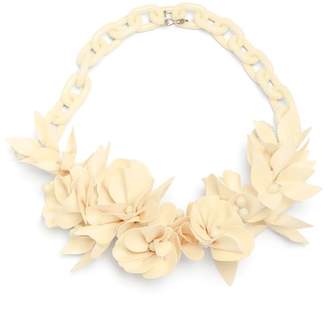 Isabel Marant Honolulu Flower Necklace - Womens - Beige