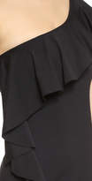 Thumbnail for your product : Susana Monaco One Shoulder Flutter Dress