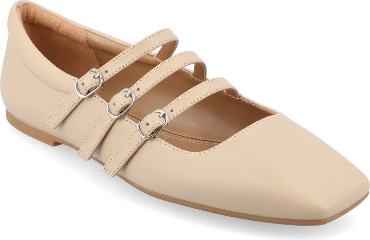Journee Collection Darlin Multi Strap Mary Jane Flat
