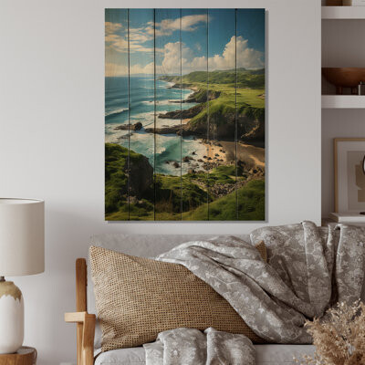Dovecove Guam Landscape - Unframed Print on Wood
