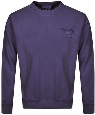adidas purple jumper