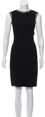 Dolce & Gabbana Zip-Up Mini Dress Black Zip-Up Mini Dress