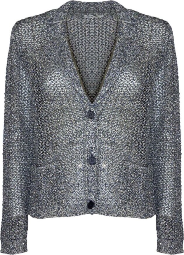 Kangra Sequined Mesh Blazer