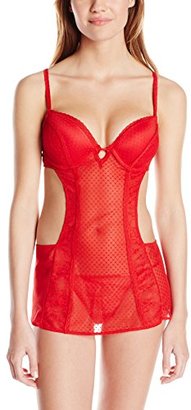 Jezebel Women's Delicious Lace Apron with G-String