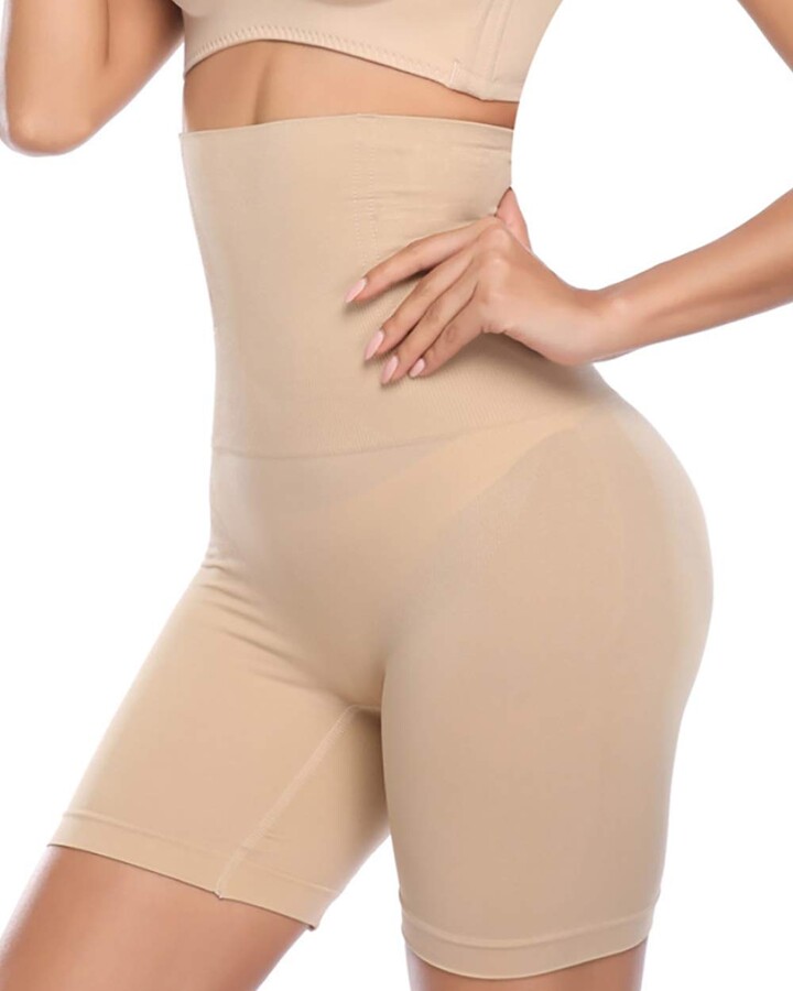 FeelinGirl Tummy Control Shapewear Strapless Body Shaper for Women High  Waisted Shaping Panties Cloud Collection