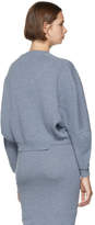 Thumbnail for your product : Stella McCartney Blue Wool and Alpaca Crewneck Sweater