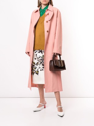 Rochas Belted Trench Coat