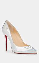 Thumbnail for your product : Christian Louboutin Women's Pigalle Follies Specchio Leather Pumps - Silver