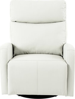 Hokku Designs Contemporary 360 Swivel Rocking Chair - Gray For Family Relaxing Recliner Cozy Home Theater Seating