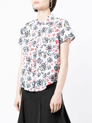 Emporio Armani All-Over Floral-Print Shirt
