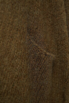 Thumbnail for your product : American Vintage Boolder Brushed Ribbed-knit Cardigan